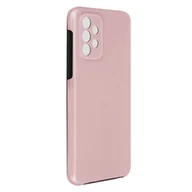 Etui i futerały do telefonów - Etui 360° do Samsunga Galaxy A72 Elastyczny przód i sztywny tył – różowe złoto - miniaturka - grafika 1
