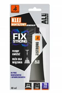 Klej montażowy FIX uniwersalny 40 ml DRAGON - Kleje i inne preparaty budowlane - miniaturka - grafika 1
