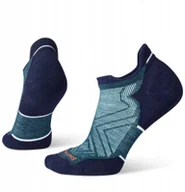 Skarpety termoaktywne - Smartwool W'S Run Targeted Cushion Low Ankle Socks, G74 twilight blue, S - miniaturka - grafika 1