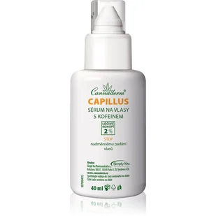 Cannaderm Capillus Serum Z Kofeiną Na Wypadanie - Serum do włosów - miniaturka - grafika 1