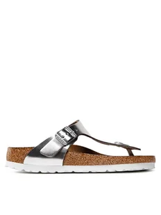 Birkenstock Japonki Gizeh Bs 1003675 Srebrny - Klapki i japonki damskie - miniaturka - grafika 1