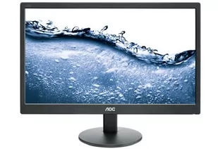 AOC e2070Swn 19,5" czarny - Monitory - miniaturka - grafika 1