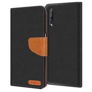 Pokrowiec na telefon komórkowy Samsung Galaxy A70 Etui Wallet Flip Etui ochronne Pokrowiec materiałowy - Etui i futerały do telefonów - miniaturka - grafika 1
