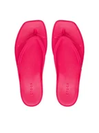 Klapki i japonki damskie - Crocs Japonki Miami Flip 211435 Różowy - miniaturka - grafika 1