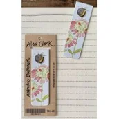 Zakładki do książek - Alex Clark Zakładka do książki BM25 Pszczoła i kwiaty - miniaturka - grafika 1