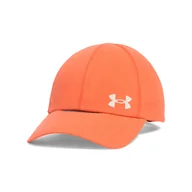 Czapki męskie - Męska Czapka z daszkiem UNDER ARMOUR M ISO-CHILL LAUNCH ADJ 1383477-847 – Pomarańczowy - miniaturka - grafika 1