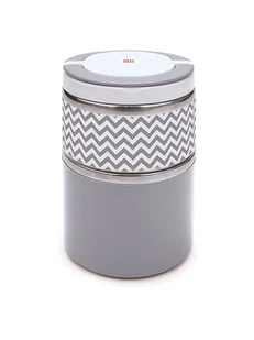 IRIS Pojemnik termiczny w kolorze szarym na lunch - 900 ml - Pudła i pojemniki do przechowywania - miniaturka - grafika 1