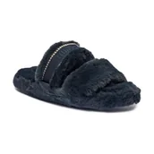 Kapcie damskie - Tommy Hilfiger Obuwie domowe Fur Basics Slipper - miniaturka - grafika 1