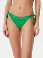 Stroje kąpielowe - Tommy Hilfiger Dół od bikini UW0UW04497 Zielony - miniaturka - grafika 1