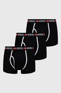Diesel bokserki UMBX-MIRKOTHREEPACK 3-pack męskie kolor czarny A15375.0WIAL - Majtki męskie - miniaturka - grafika 1