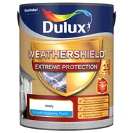 Farby zewnętrzne - Dulux Farba elewacyjna WEATHERSHIELD EXTREME biały 5 l - miniaturka - grafika 1