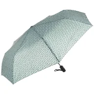Parasole - Parasol ciemnozielony w serca damski półautomat - miniaturka - grafika 1