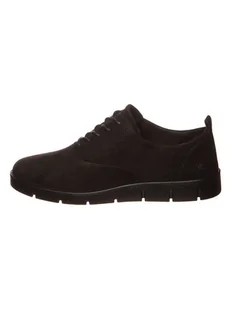 Ecco Skórzane sneakersy w kolorze czarnym - Trampki damskie - miniaturka - grafika 1
