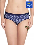 Majtki damskie - Key FIGI DAMSKIE LPP 958 A22 XL biały/granatowy - miniaturka - grafika 1