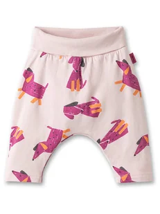 Sanetta Kidswear Spodnie w kolorze fioletowo-jasnoróżowym - Spodenki dla niemowląt - miniaturka - grafika 1