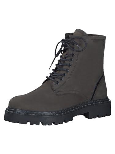 MARCO TOZZI Damskie botki Laced 2-25239-43, Anthracite N C, 36 EU