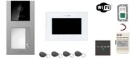 Wideodomofony - Zestaw wideodomofon WiFi M11W+S11-1  - Vidos X - miniaturka - grafika 1