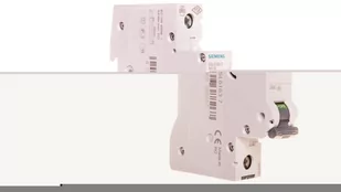 Siemens Wyłącznik nadprądowy 1P C 63A 6kA AC 5SL6163-7 5SL6163-7 - Bezpieczniki elektryczne - miniaturka - grafika 1