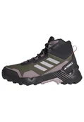Buty trekkingowe damskie - adidas Eastrail 2.0 Mid Rain.rdy damskie buty trekkingowe wodoodporne trampki, Oliwkowa warstwa srebrny świt bursztynowy odcień, 39 1/3 EU - miniaturka - grafika 1