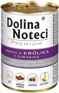 Mokra karma dla psów - Dolina Noteci Premium Królik z żurawiną 12x400g 5900842016476 - miniaturka - grafika 1