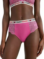 Majtki damskie - TOMMY HILFIGER MAJTKI DAMSKIE HW BIKINI RÓŻOWE XS - miniaturka - grafika 1