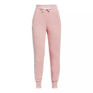 Spodnie dresowe dziewczęce Under Armour Rival Fleece Joggers - Odzież sportowa dziecięca - miniaturka - grafika 1