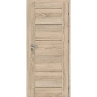 Drzwi wewnętrzne - Drzwi wewnętrzne pełne Terso Dąb Sonoma 3D 80 prawa Classen - miniaturka - grafika 1