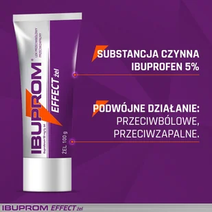 USP ZDROWIE SP. Z O.O USP ZDROWIE SP Z O.O IBUPROM Sport żel lek przeciwbólowy i przeciwzapalny 60 g 3300861 - Ochrona stawów - miniaturka - grafika 5