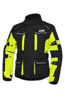 Odzież motocyklowa - Kurtka Motocyklowa iXS Tour 1.0 ST Dziecięca Czarny/Fluorescencyjny żółty134-140 - miniaturka - grafika 1
