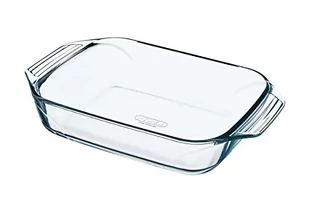 Pyrex Optimum 8010660 prostokątne naczynie żaroodporne, wykonane z wytrzymałego i elastycznego szkła, przezroczysty 408B000/6116 - Obcojęzyczne książki kulinarne - miniaturka - grafika 1