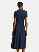 Sukienki - LAUREN RALPH LAUREN Sukienka koszulowa 200P11525001 Granatowy Regular Fit - miniaturka - grafika 1