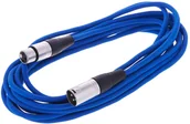 Kable - Kabel przewód mikrofonowy XLR XLR 6 m niebieski The sssnake - miniaturka - grafika 1