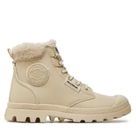 Botki damskie - Trapery Palladium Pampa Hi Snow Warm 94380-175-M Biały - miniaturka - grafika 1