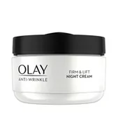Kremy do twarzy - Olay Anti-Wrinkle Firm&Lift Night Cream Krem na noc przeciw zmarszczkom 50ml - miniaturka - grafika 1