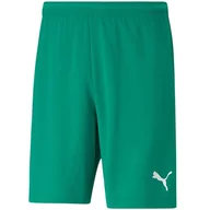 Spodenki męskie - Spodenki Męskie Puma Teamrise Short Zielone 704942 05-Xl - miniaturka - grafika 1