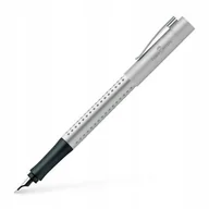 Pióra kulkowe - Faber Castell 140906 pióro Grip 2011, F sprężyny srebrny 140906 - miniaturka - grafika 1