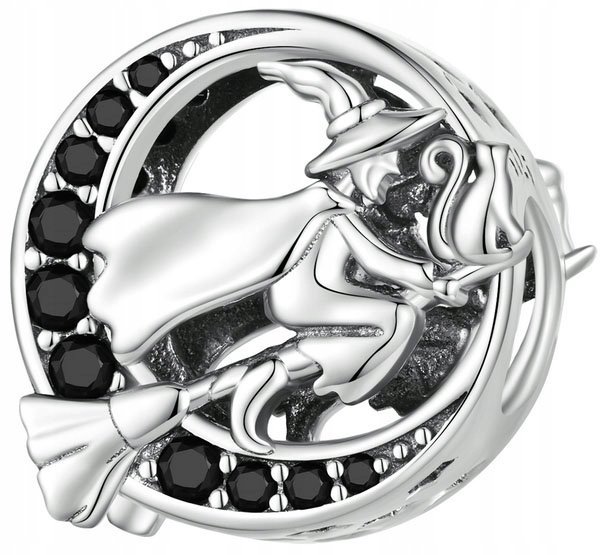 Charms Czarownica Zawieszka Charms Wiedźma Charms Koralik Charms Trusky