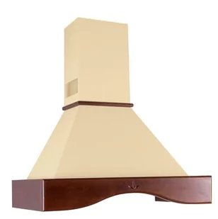 VDB Classic A 60 Czasza Kremowa Drewno - Okapy kuchenne - miniaturka - grafika 1