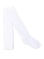 Rajstopy - YoClub, Rajstopy dziecięce, bawełniane, białe, 52/56 - miniaturka - grafika 1