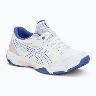 Buty do siatkówki damskie ASICS Gel-Rocket 11 white/sapphire - Buty sportowe damskie - miniaturka - grafika 1