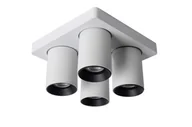 Lampy sufitowe - Lucide NIGEL Biały LED 4x5W DIM ściemnialny CRI95 4xGU10 Spot 09929/20/31 - miniaturka - grafika 1