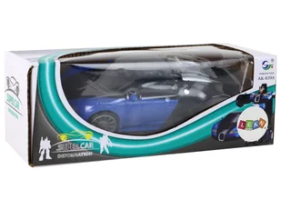 Samochód-Robot 2w1 Bugatti Niebieski Efekty Świetlne - Samochody i pojazdy dla dzieci - miniaturka - grafika 5