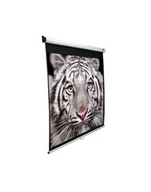 Ekrany projekcyjne - Elite Screens M150XWH2 Manual Pull Down Screen 150'' 16:9 / Diagonal 381cm, W 332cm x H 186.7cm / White case / 160° view angle / MaxWhite material / Gain 1.1 / Dual wall and ceiling installation / Auto-locking system - miniaturka - grafika 1