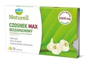 Serce i układ krążenia - USP Zdrowie NATURELL Czosnek Max Bezzapachowy 90 kaps 3480022 - miniaturka - grafika 1