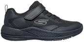 Buty dla dziewczynek - Skechers Sneakersy dziewczęce Microspec Advance, Czarny, 13.5 UK Child - miniaturka - grafika 1