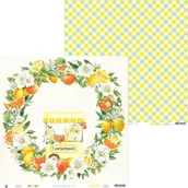 Scrapbooking - Papier fresh lemonade 01, 12x12" - miniaturka - grafika 1