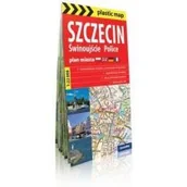 Atlasy i mapy - Plastic map Szczecin, Świnoujście, Police - miniaturka - grafika 1