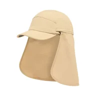 Czapki męskie - Czapka z odpinaną osłoną karku Jack Wolfskin CANYON CAP sand storm - L - miniaturka - grafika 1
