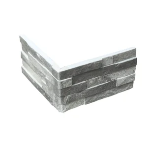 Narożnik elewacyjny dekoracyjny betonowy Grigio 0.82 mb - Płytki klinkierowe - miniaturka - grafika 1
