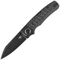 Noże - Nóż składany Bestech Tonic Titanium / Carbon Fiber, Black Stonewashed M390 by Colin Maisonpierre (BT2204E) - miniaturka - grafika 1